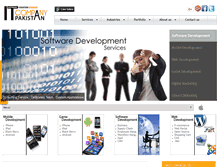 Tablet Screenshot of itcompany.pk